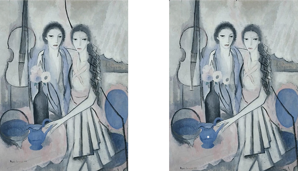 tableau de Laurencin