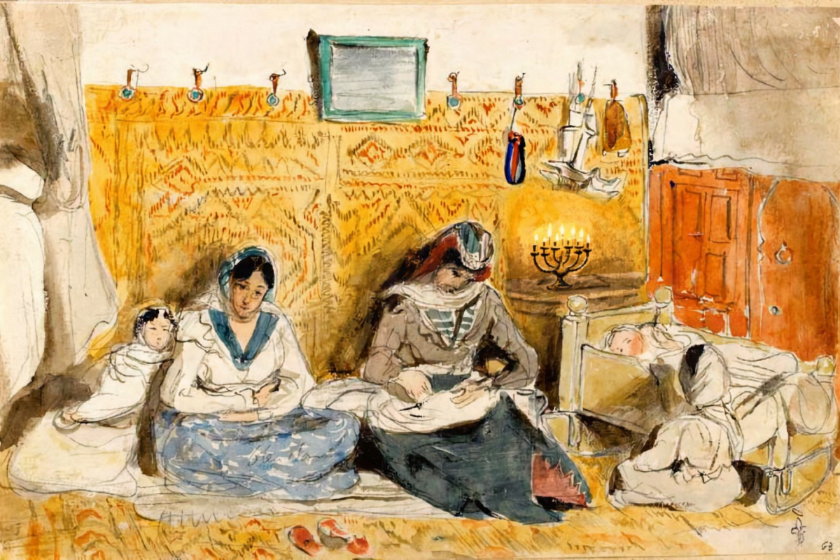 Femmes juives 1832 - jeu de l'intrus