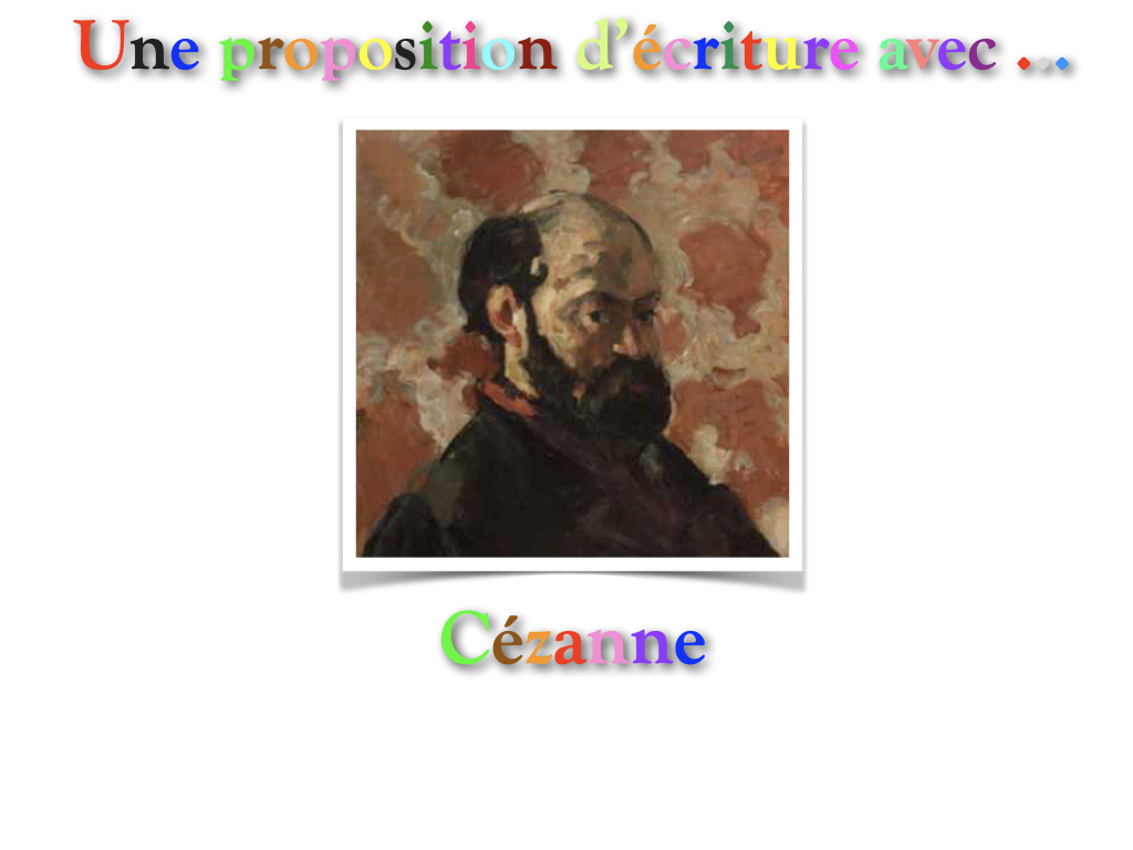 Proposition d'écriture
