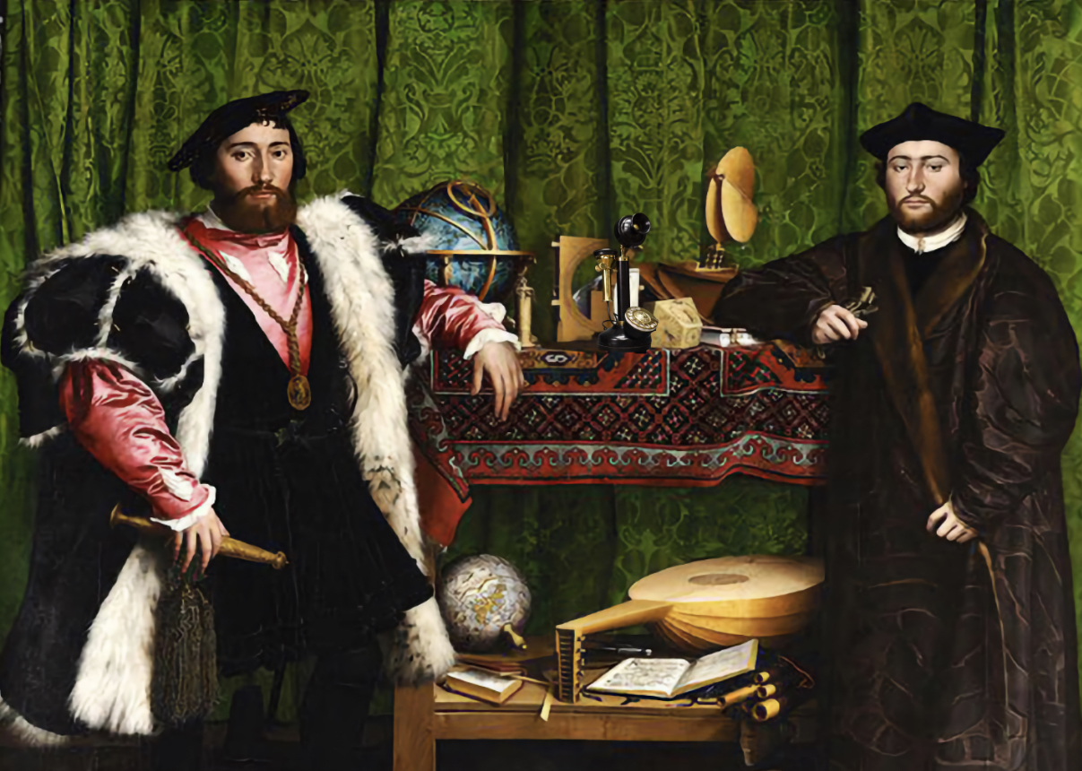 Les Ambassadeurs 1533 - jeu de l'intrus