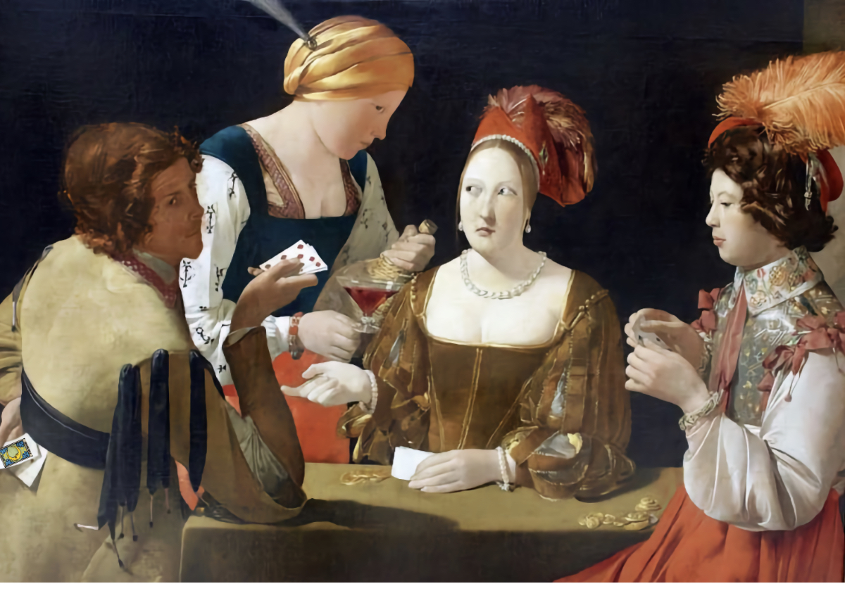 Le Tricheur à l'as de trèfle 1630 - La Tour - jeu de l'intrus