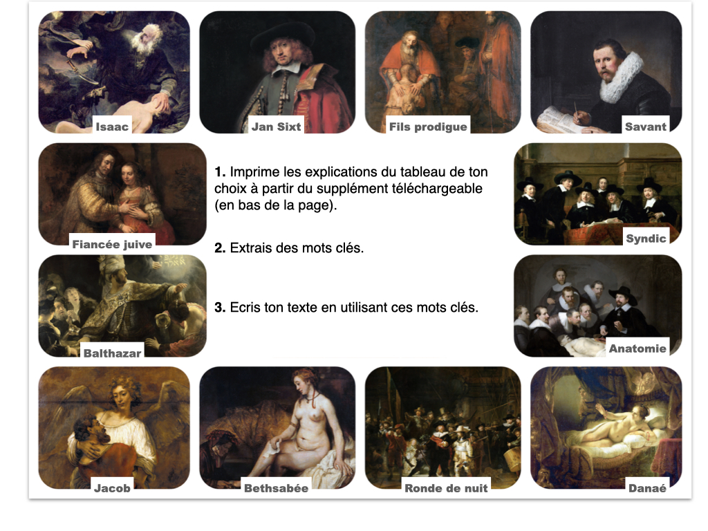 Proposition d'écriture