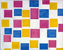 tableau de Mondrian