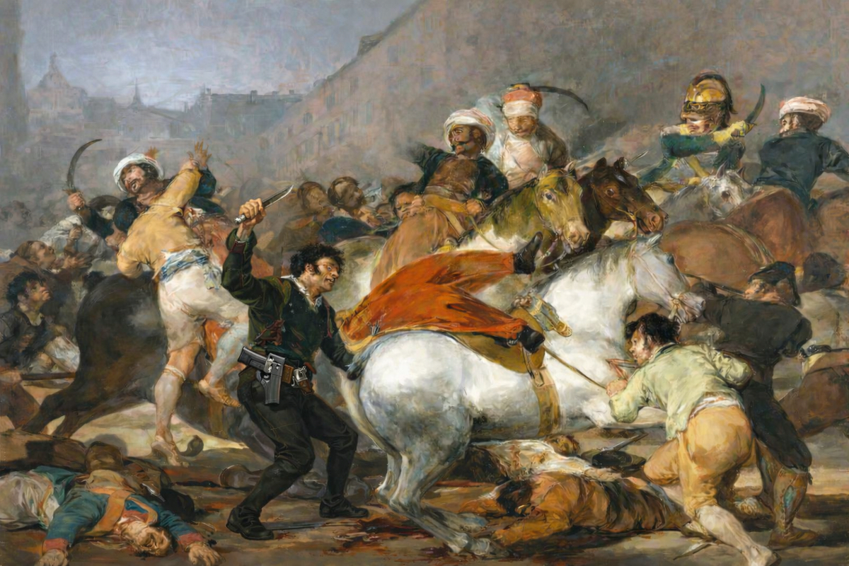 Dos de mayo 1814 - jeu de l'intrus