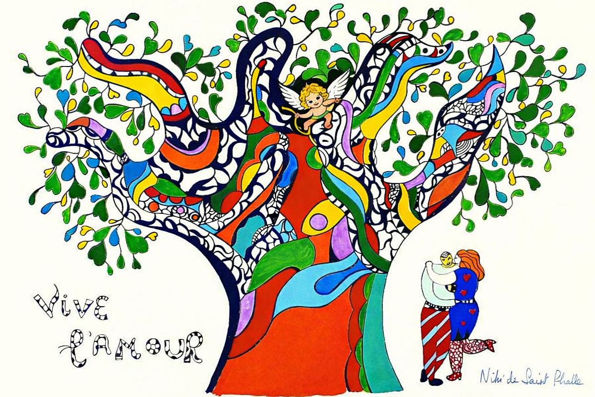 peinture de Saint Phalle